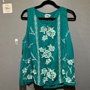 1X Savanna Jane Sleeveless blouse